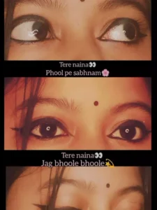 Tere Naina Capcut Template